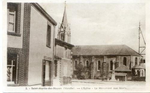 Iconographie - L'Eglise - Le Monument aux Morts