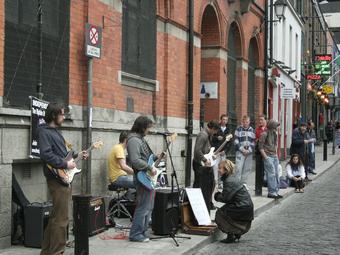 Iconographie - Musicien de rue