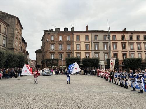 Iconographie - Représentation du groupe Sbandieratori dei Borghi e Sestieri Fiorentini