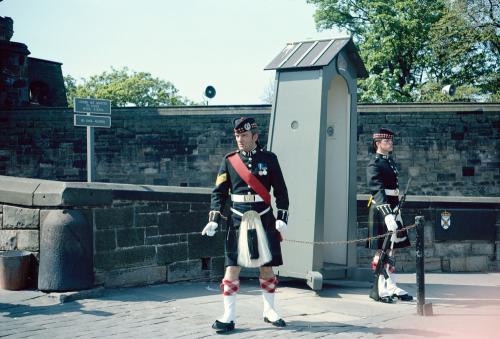 Iconographie - Ecosse Edinbourg château