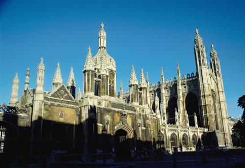 Iconographie - Cambridge Entrée du king's College