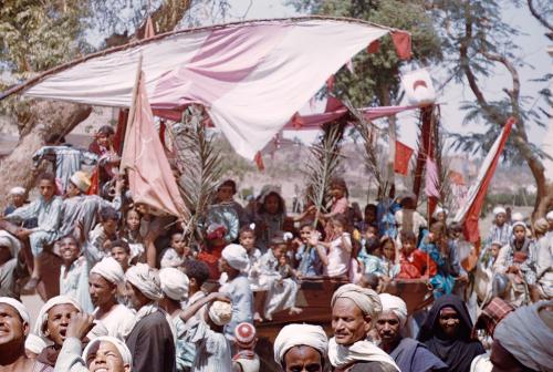 Iconographie - Procession de la barque 2- Louxor