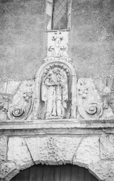 Iconographie - Détail de la façade ouest de l'église