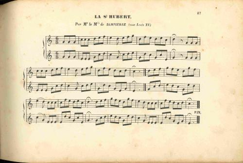 Partition - Saint-Hubert (La)