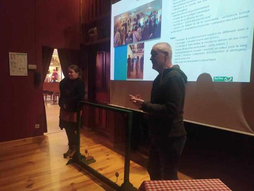 Iconographie - visite lors de la journée educ tours de Sarthe Musées