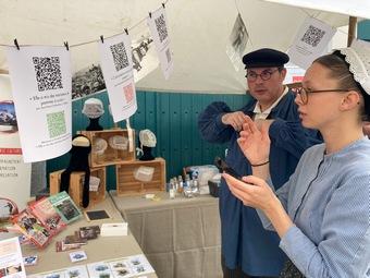 Iconographie - Stand de l'OPCI à Autrefois Challans