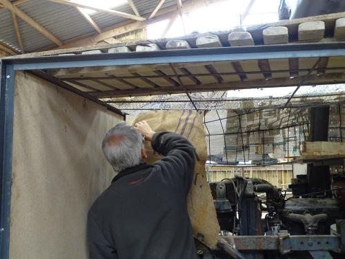 Iconographie - carnavalier pendant construction d’un char