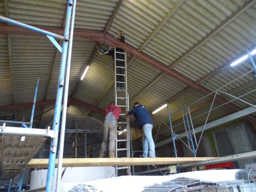 Iconographie - construction d’un char 