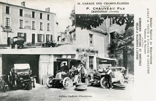 Iconographie - Garage des Champs-Elisées P. Chauveau
