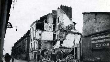 Iconographie - Bombardements - Chuassée de la Madeleine