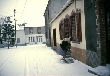 Iconographie - Neige dans nos campagnes