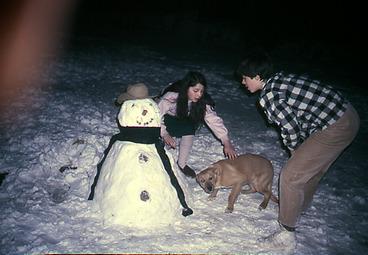 Iconographie - Bonhomme de neige