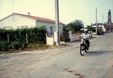 Iconographie - Motocycliste