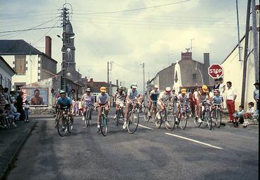 Iconographie - Course cycliste