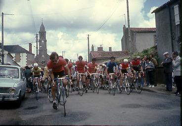 Iconographie - Course cycliste