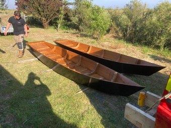 Iconographie - Construction d'une yole