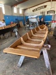 Iconographie - Construction d'une yole