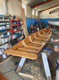 Iconographie - Construction d'une yole