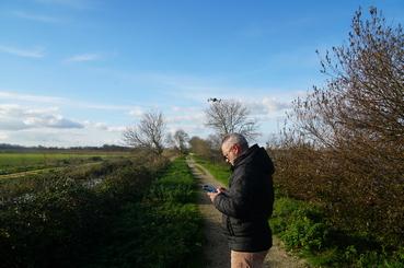 Iconographie - Sortie photo par drone du marais