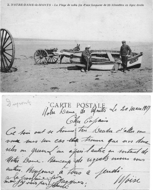 Iconographie - Plage de Notre-Dame -de Monts