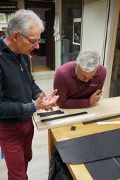 Iconographie - Annexe - La bride - Echanges autour de la confection des oeillères - Harnais de poste à 4 - Harnais de poste en paire