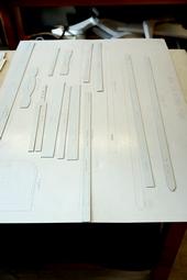 Iconographie - Gabarit des oeillères - Harnais de poste à 4 - Harnais de poste en paire