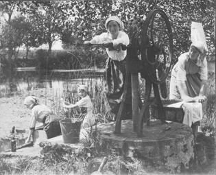 Iconographie - Lavandières
