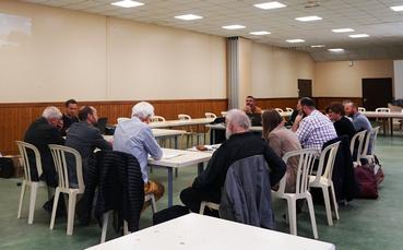 Iconographie - Réunion de préparation du dossier de candidature éthnopole pour la Maison régionale des Patrimoines vivants en Pays de la Loire