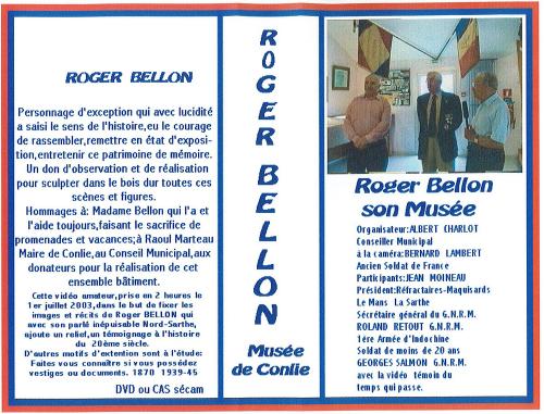 Iconographie - Jacquette de la vidéo du musée Roger Bellon