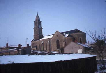 Iconographie - Bourg sous la neige
