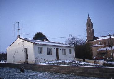 Iconographie - Bourg sous la neige