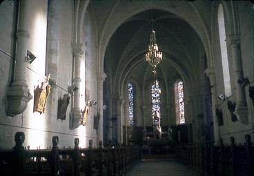 Iconographie - La nef de l'église