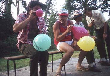 Iconographie - jeu de ballons