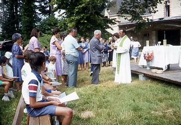 Iconographie - Messe en plein air
