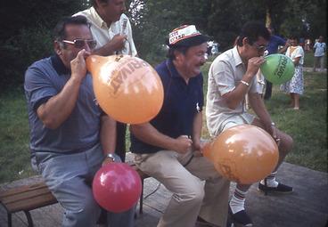 Iconographie - jeu de ballons