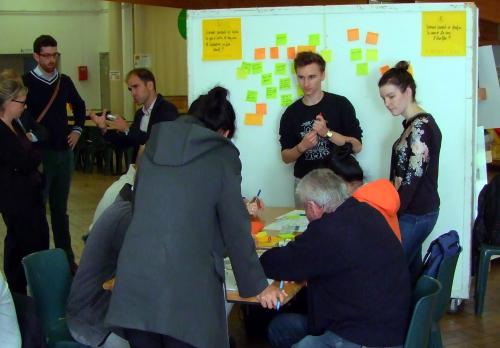 Iconographie - La Vi(ll)e de demain, atelier de réflexion participative