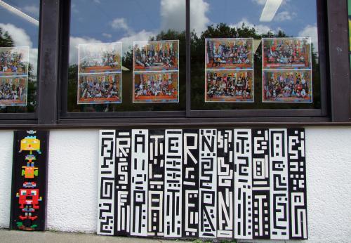Iconographie - Taggs Chute libre - Ecole Pierre Menanteau