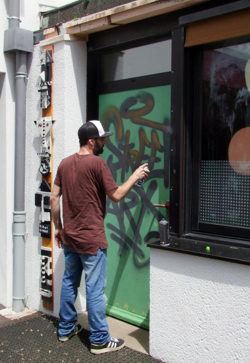Iconographie - Taggs Chute libre - Ecole Pierre Menanteau