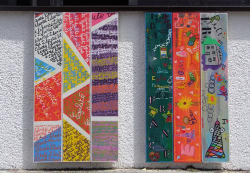 Iconographie - Taggs Chute libre - Ecole Pierre Menanteau