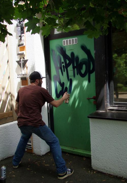 Iconographie - Taggs Chute libre - Ecole Pierre Menanteau