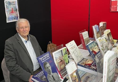 Iconographie - Jean-Pierre Bertrand au Printemps du livre, de Montaigu