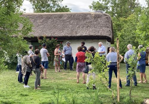 Iconographie - L'atelier du parler maraîchin à la bourrine à Rosalie