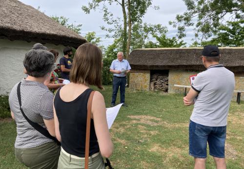 Iconographie - L'atelier du parler maraîchin à la bourrine à Rosalie