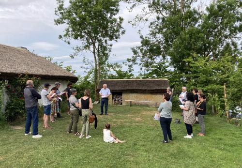 Iconographie - L'atelier du parler maraîchin à la bourrine à Rosalie