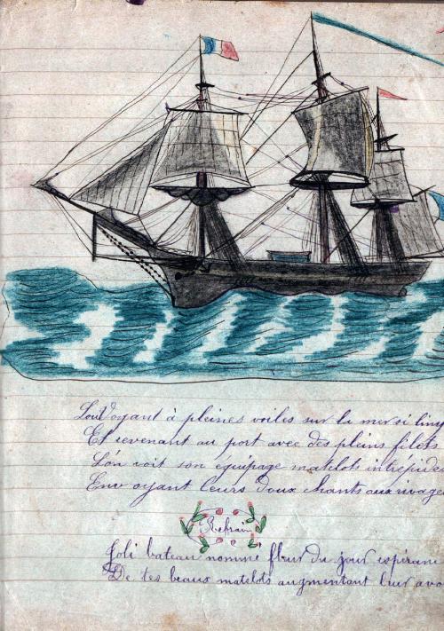 Iconographie - Vaisseau, selon Léon Bessonnet 