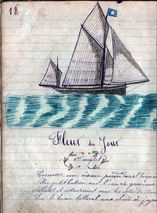 Iconographie - Fleur du jour, selon Léon Bessonnet 