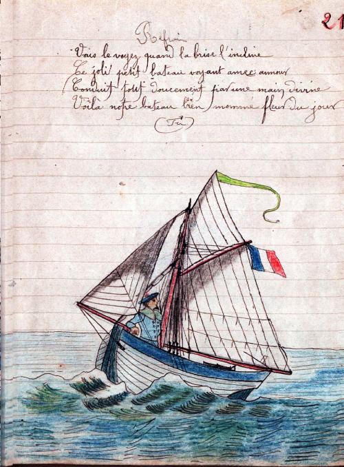 Iconographie - Barque, selon Léon Bessonnet 