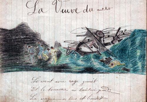 Iconographie - La veuve du matelot, selon Léon Bessonnet 