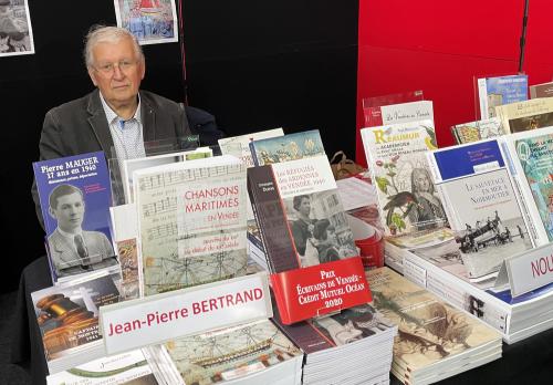 Iconographie - Jean-Pierre Bertrand au Printemps du livre, de Montaigu