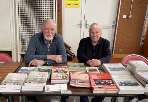 Iconographie - Stand Arexcpo au salon du livre de Saint-Gervais